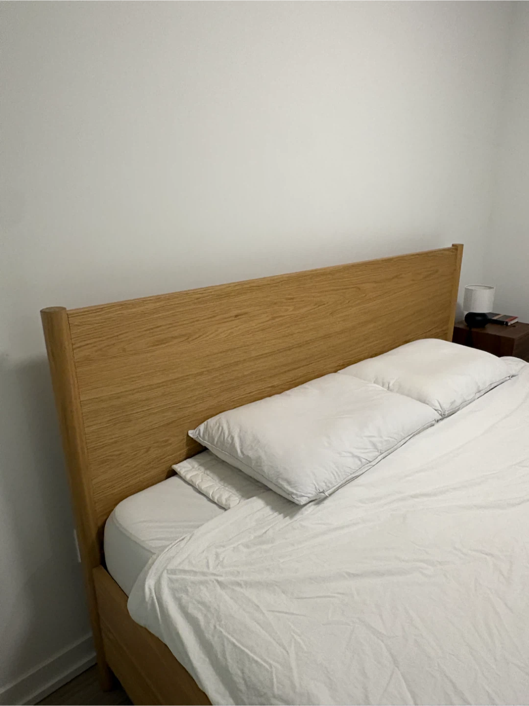 IKEA TONSTAD Bed Frame with Storage - Oak Veneer King - photo 4