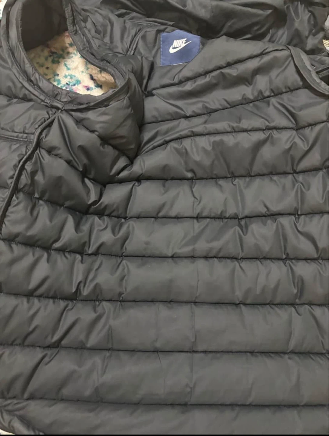 Nike Puffer Vest & White Hoodie Set - photo 4