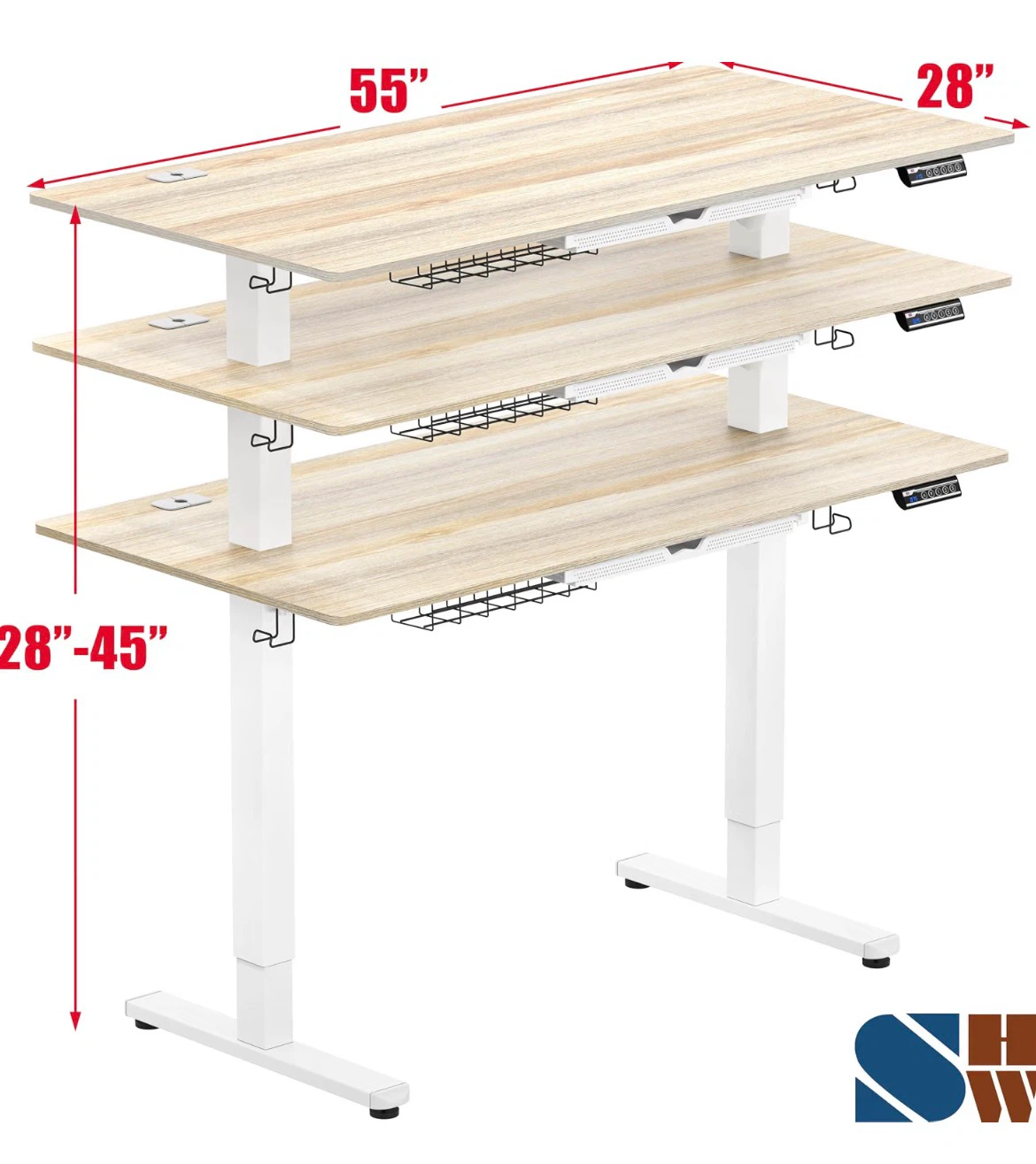 MOVE OUT SALE - Electric Height Adjustable Standing Desk - photo 3