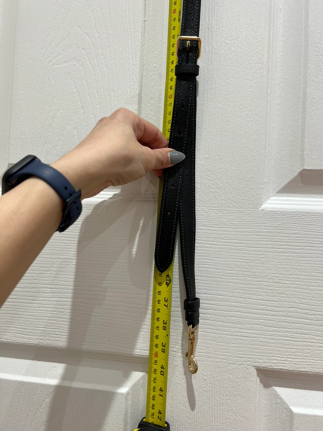 Coach Black Leather Strap - photo 4