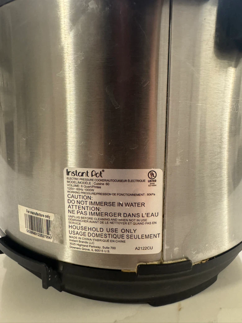 Instant Pot Duo 60 Electric Pressure Cooker- 6 qt - photo 3