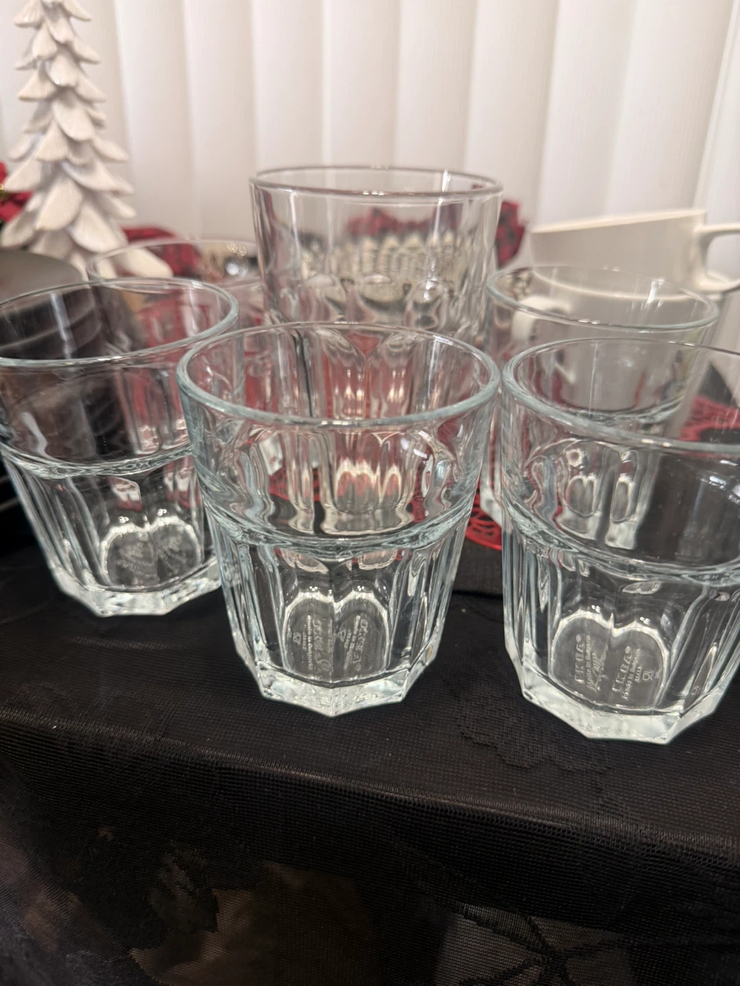 IKEA Set of 6 Black Bowls and 6 Plates - photo 3