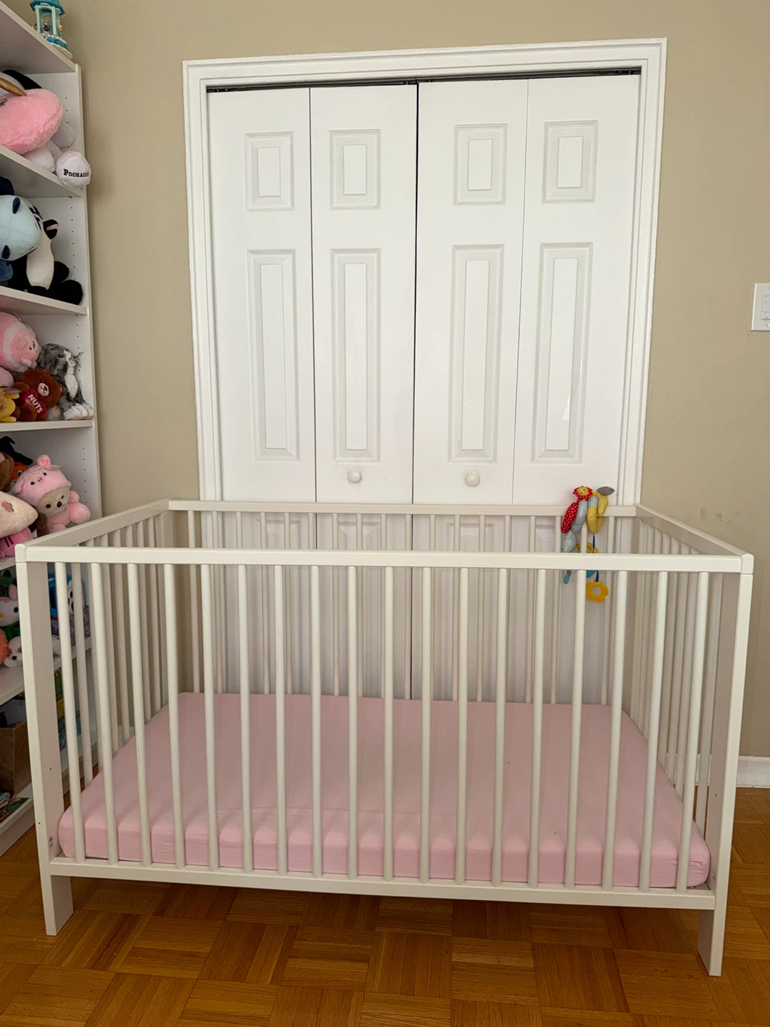 White Baby Crib