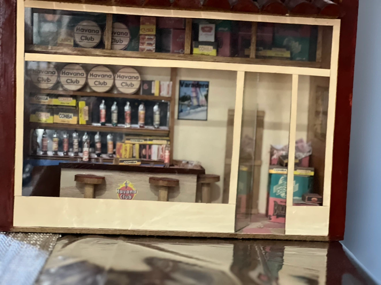 Vintage Havana Club Miniature Bar decor - photo 4