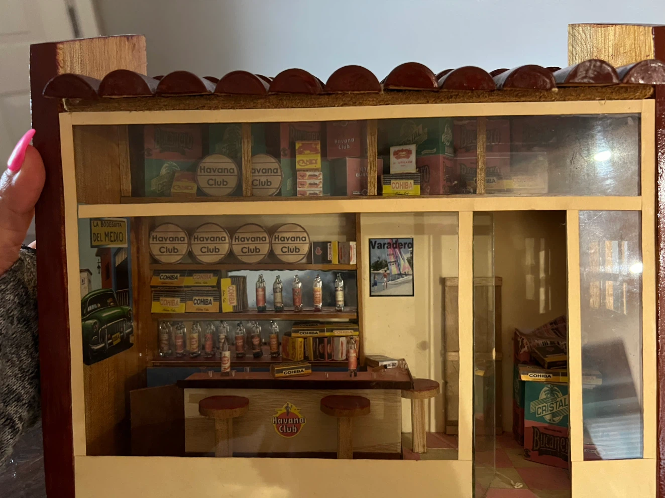 Vintage Havana Club Miniature Bar decor - photo 5