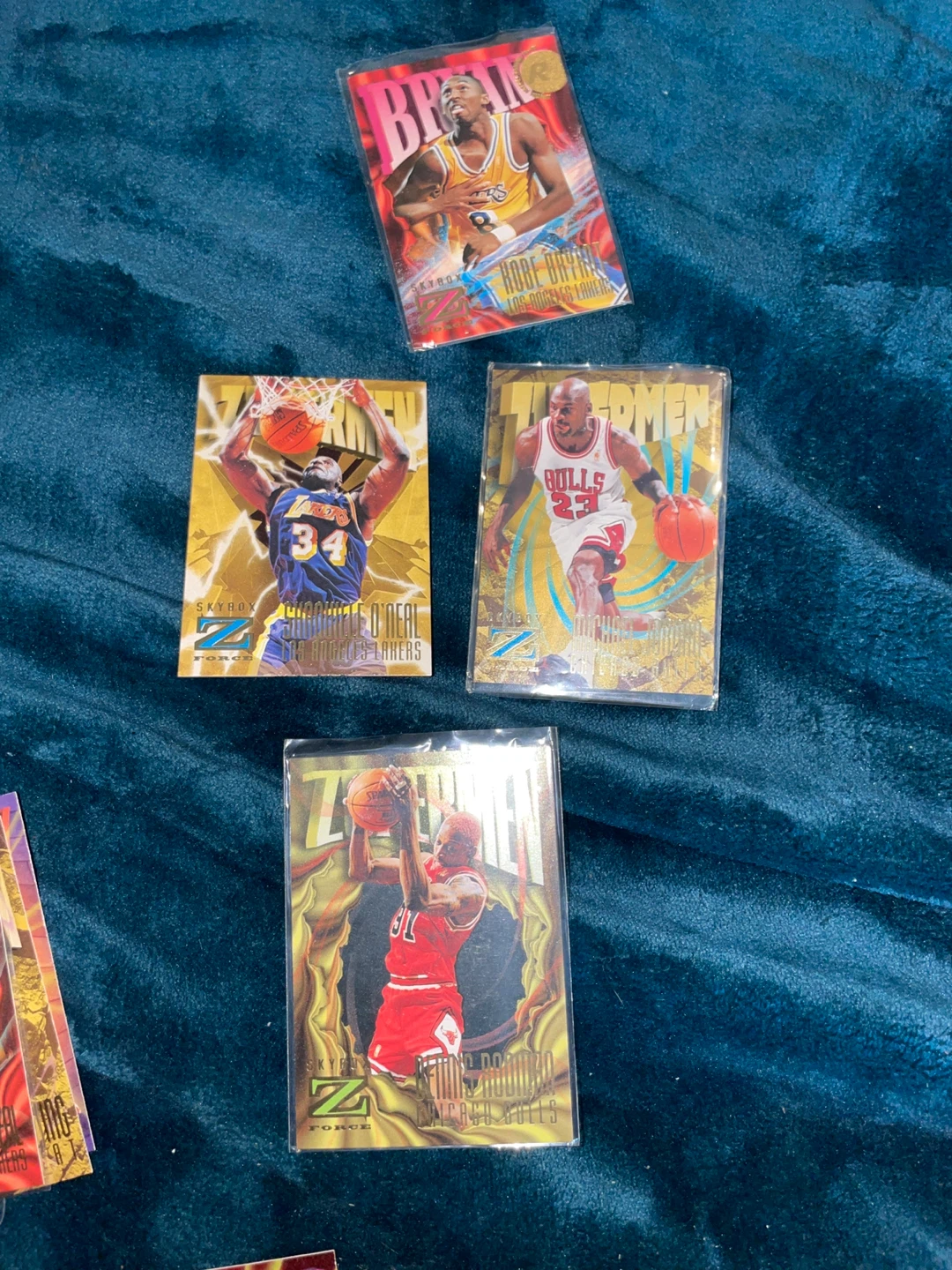 Skybox Z Force Basketball Cards
