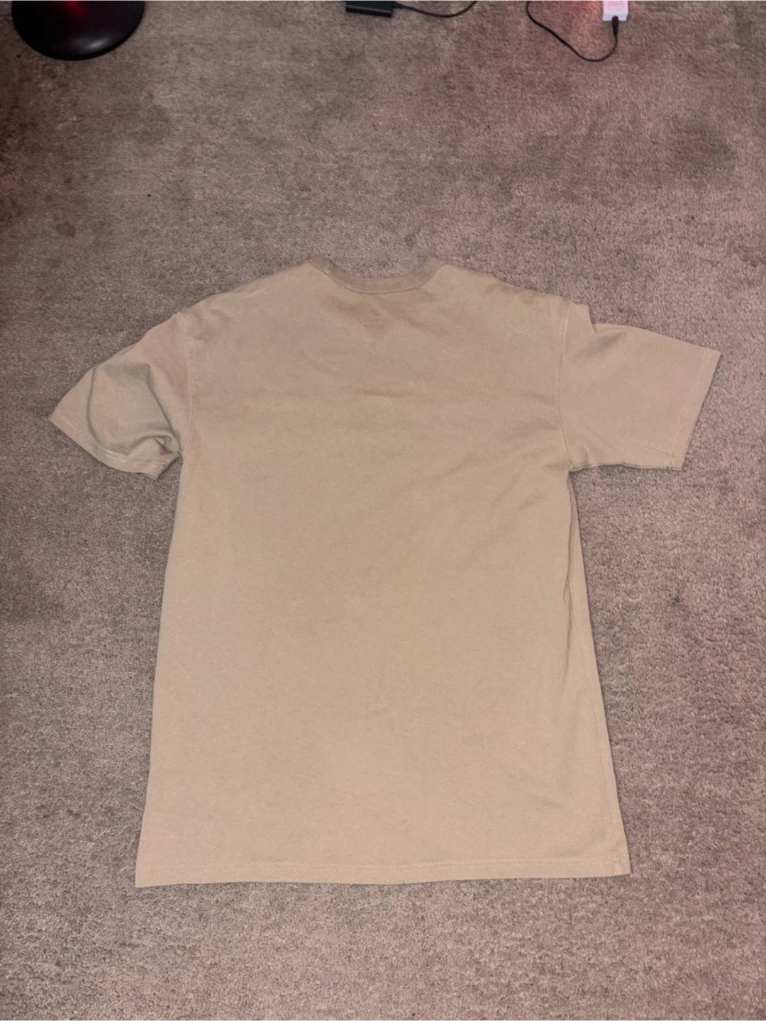 Nike The Nike Tee Loose Fit T-Shirt Tan Size M - photo 3