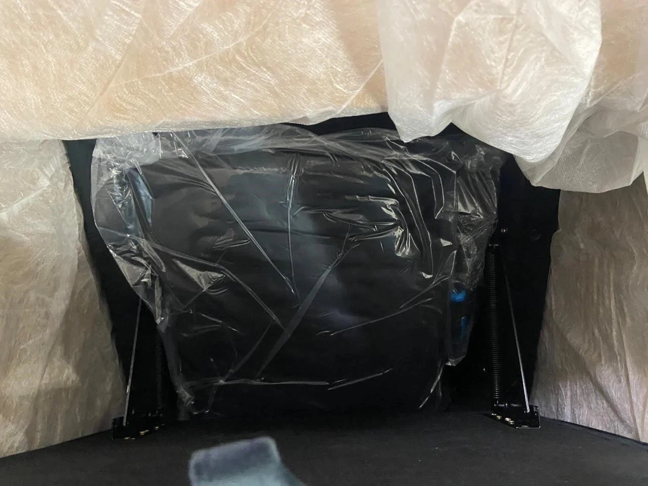 Black velvet Storage Ottoman Accent Chair - IN 📦 - photo 3
