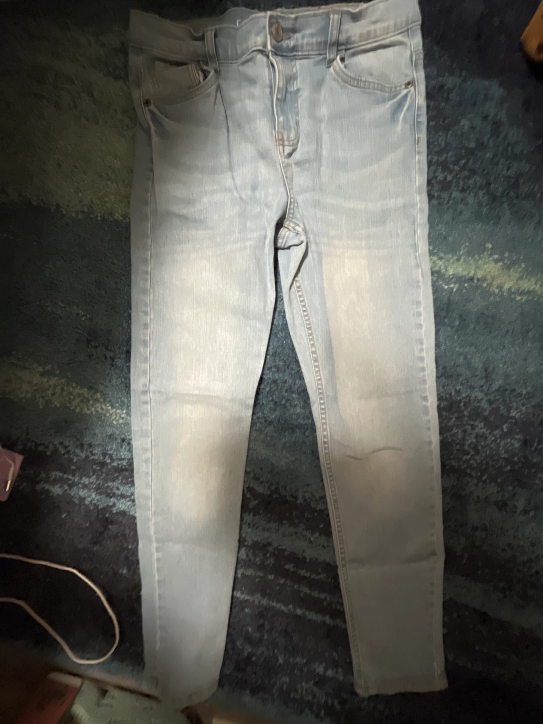 Light Wash Denim Jeans