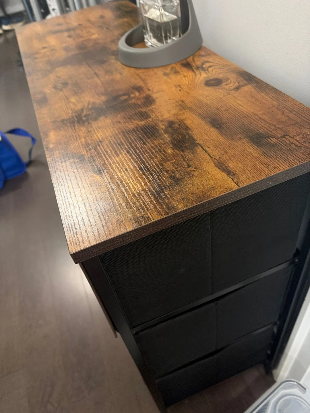 Rustic Wood Dresser with 6 Drawers - photo 2