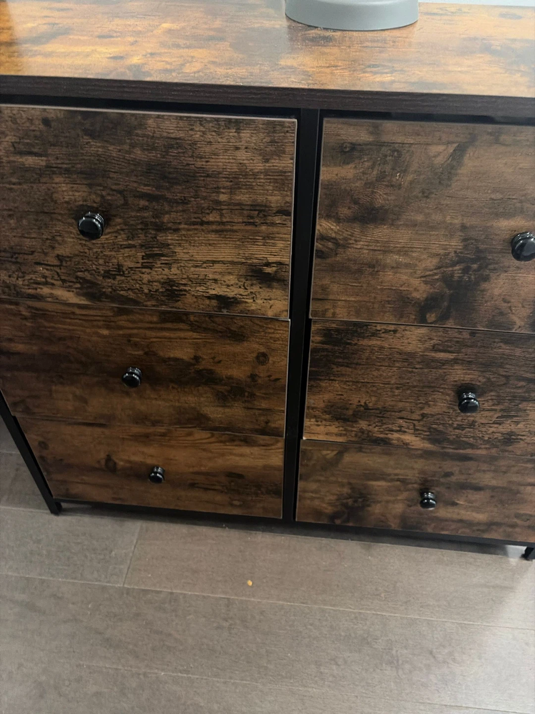 Rustic Wood Dresser with 6 Drawers - photo 3