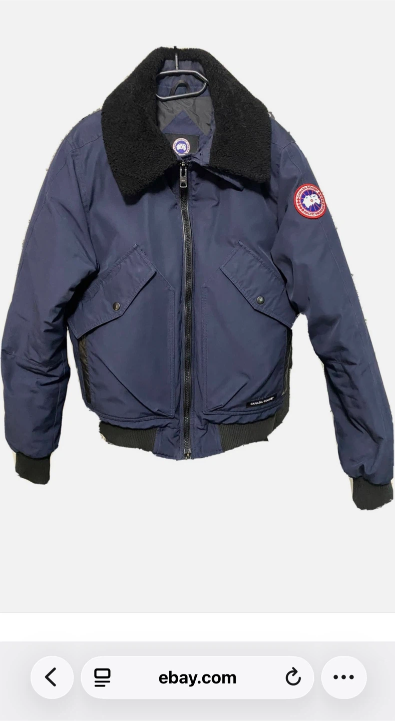 Canada Goose Navy Bomber Jacket