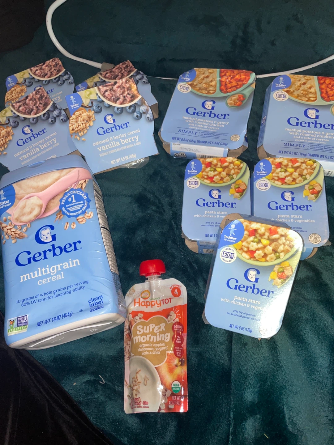 Gerber Pasta Stars with Chicken & Vegetables Baby Food (4 Count) - photo 2
