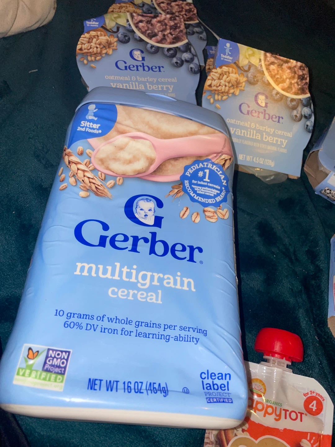 Gerber Pasta Stars with Chicken & Vegetables Baby Food (4 Count) - photo 4