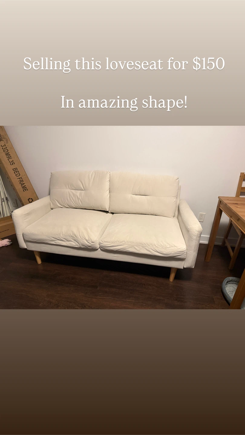Loveseat - Beige