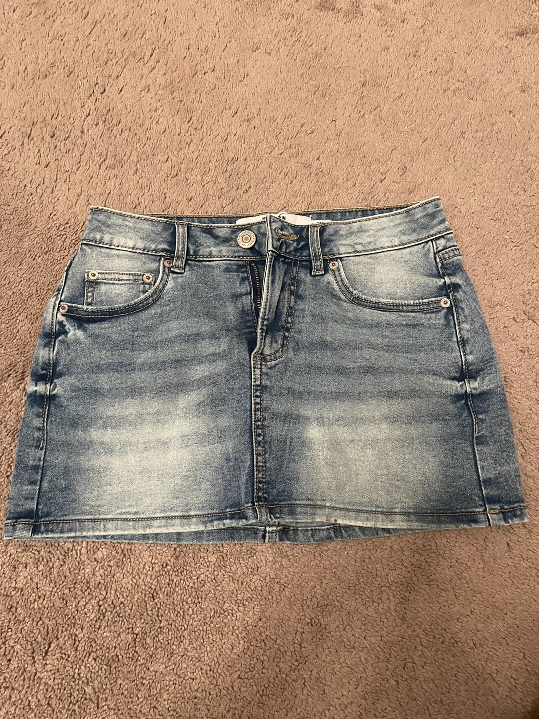 Skort Low-Rise Mini Skirt