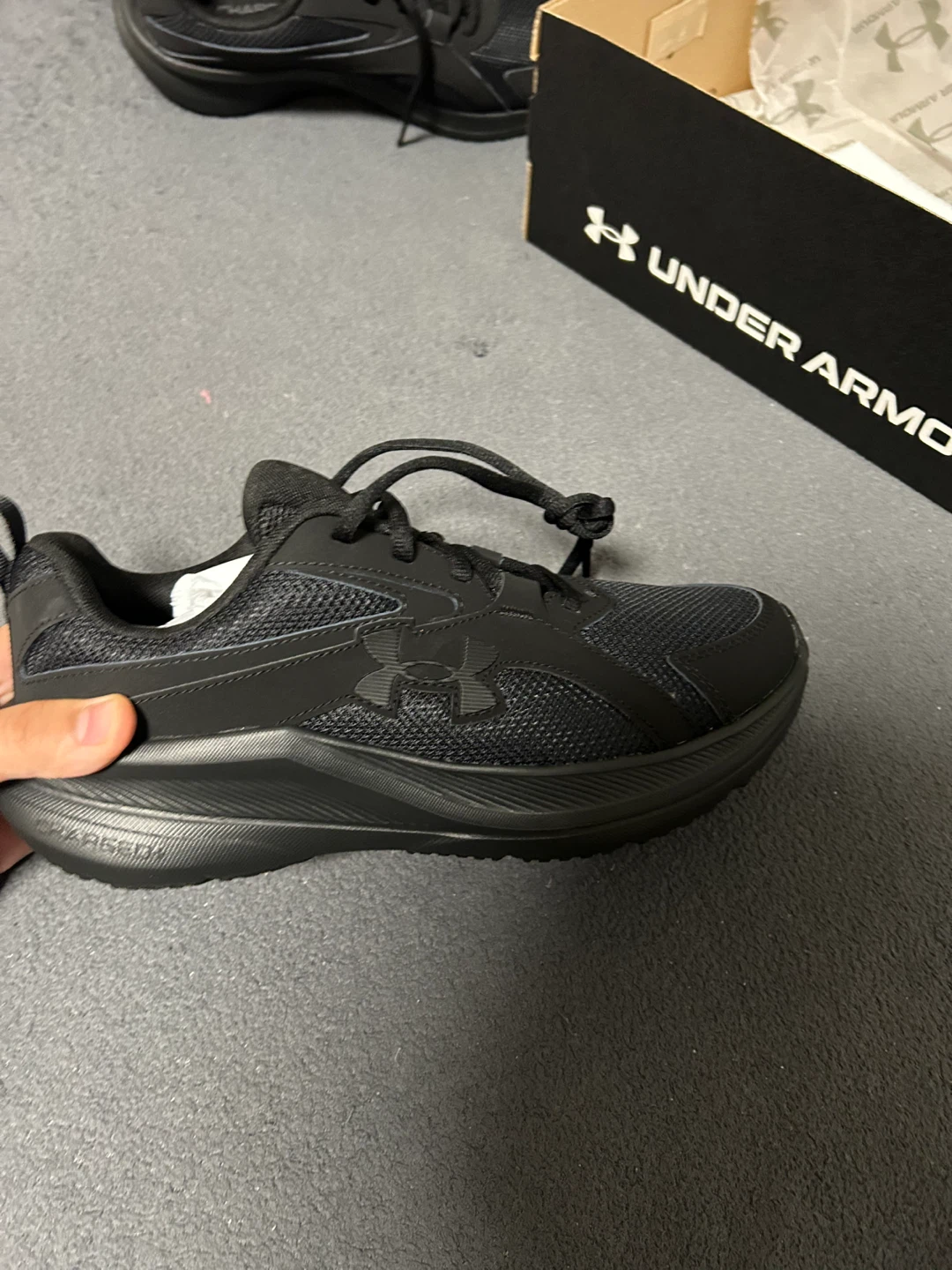 Under Armour Black Running Shoes - photo 2
