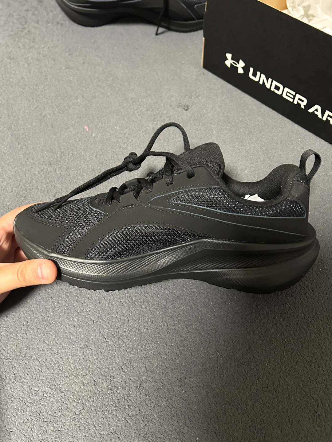 Under Armour Black Running Shoes - photo 3