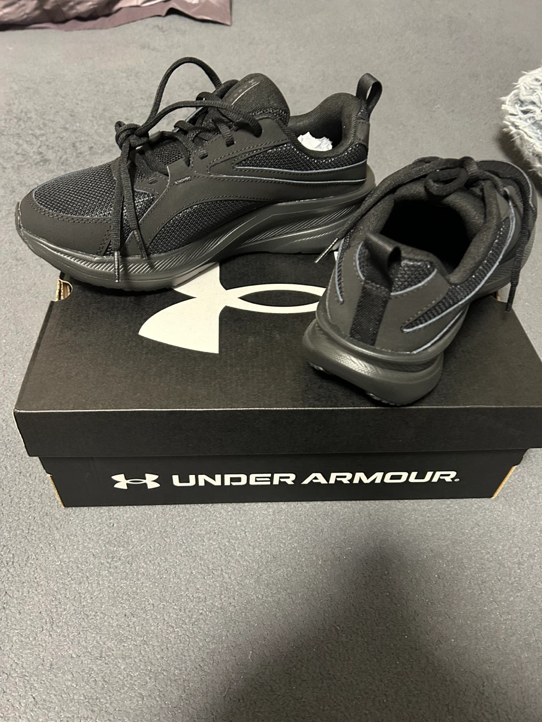 Under Armour Black Running Shoes - photo 4