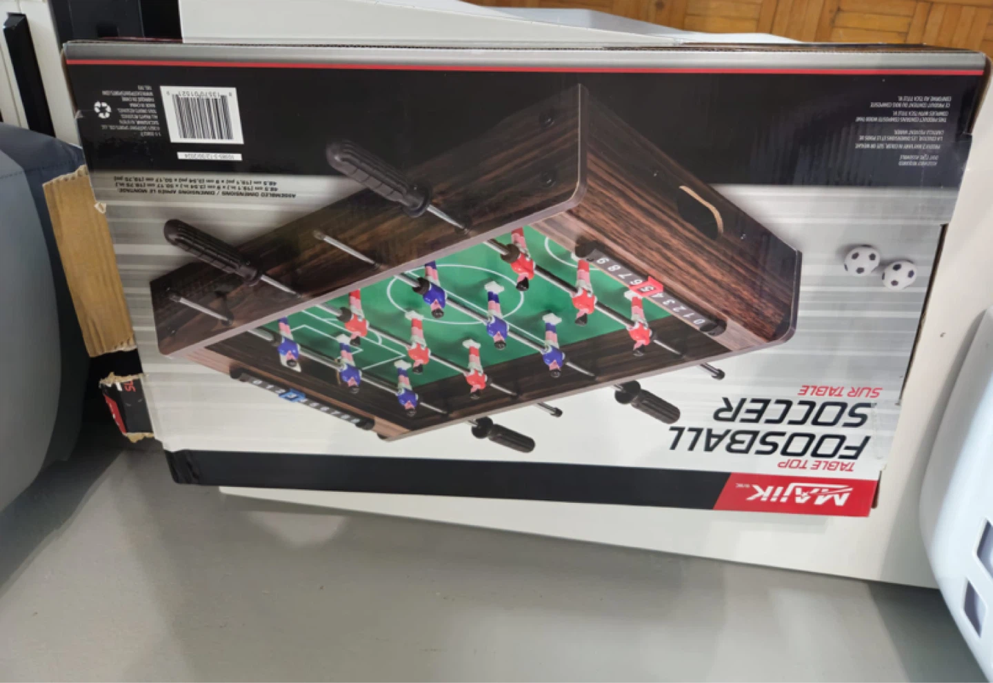 Majik Table Top Foosball Soccer Game - photo 2