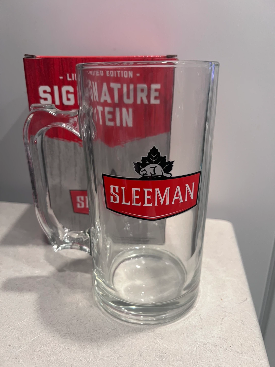Sleeman Signature Limited Edition Beer Stein 1L, four avail - photo 2