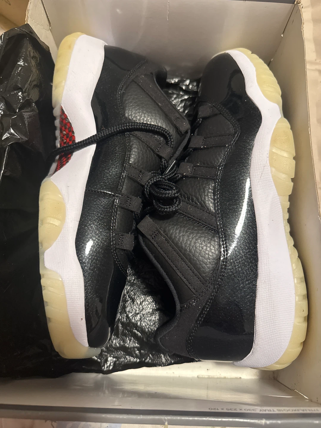 Air Jordan 11 "Black Concord" Low Men's Shoes