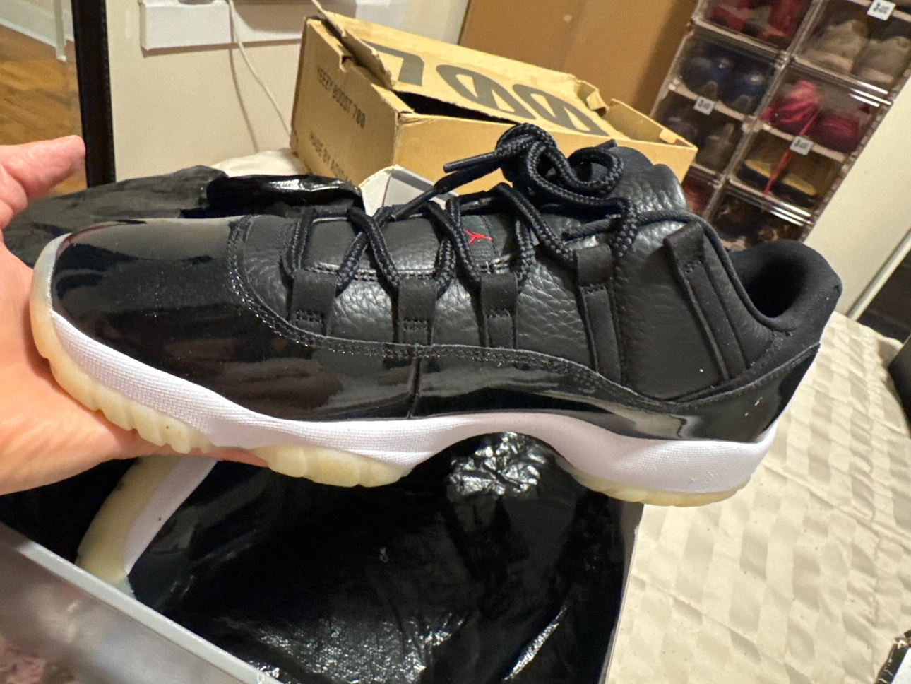 Air Jordan 11 "Black Concord" Low Men's Shoes - photo 2