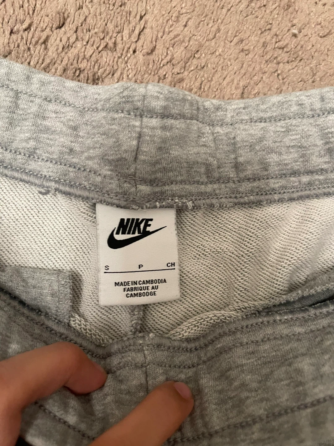 Nike Grey Sweat Shorts Size S - photo 2