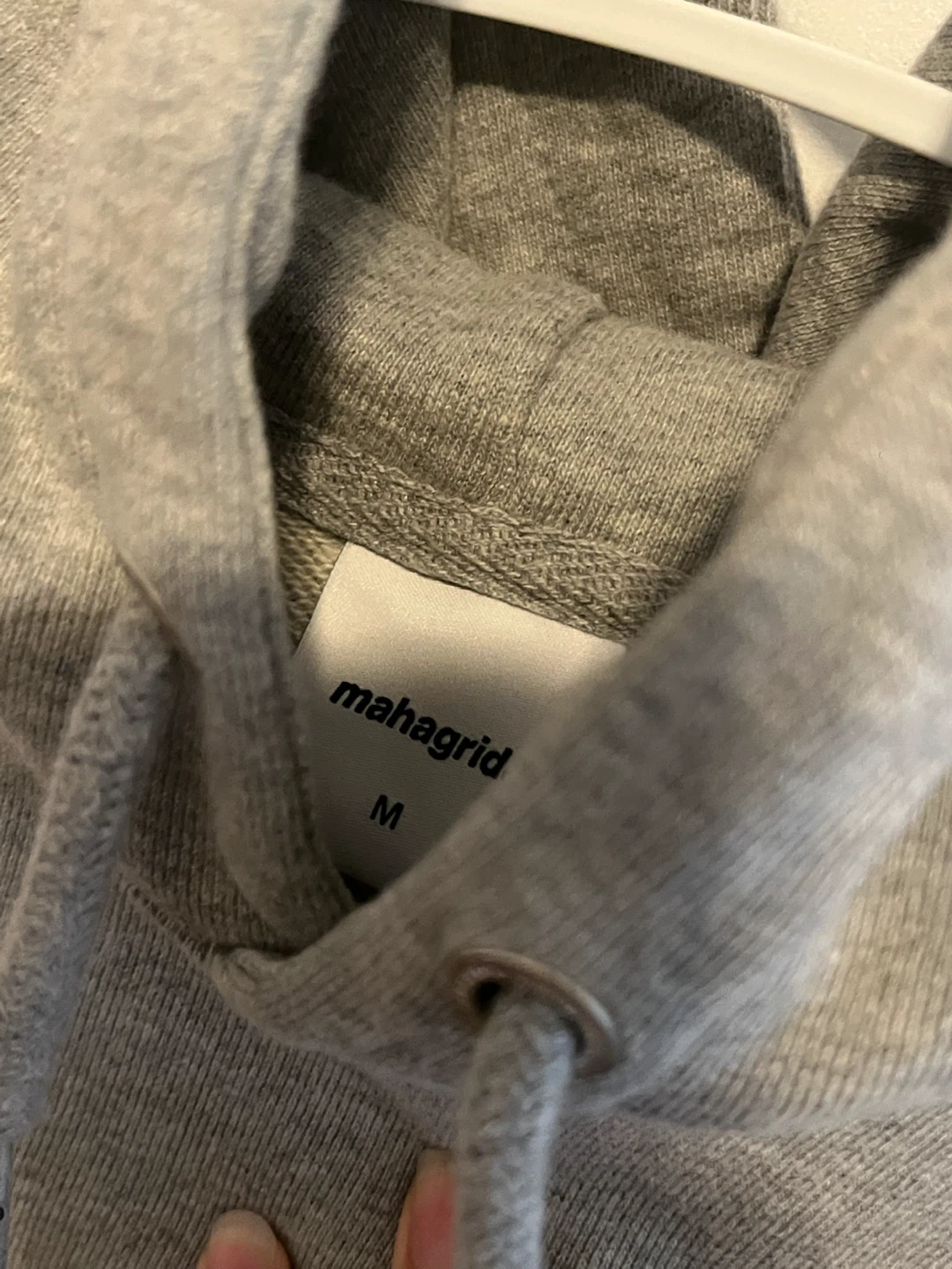 Mahagrid Hoodie Grey Size M - photo 4