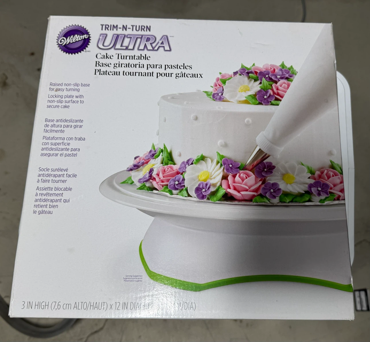 Wilton Trim-N-Turn Ultra Cake Turntable