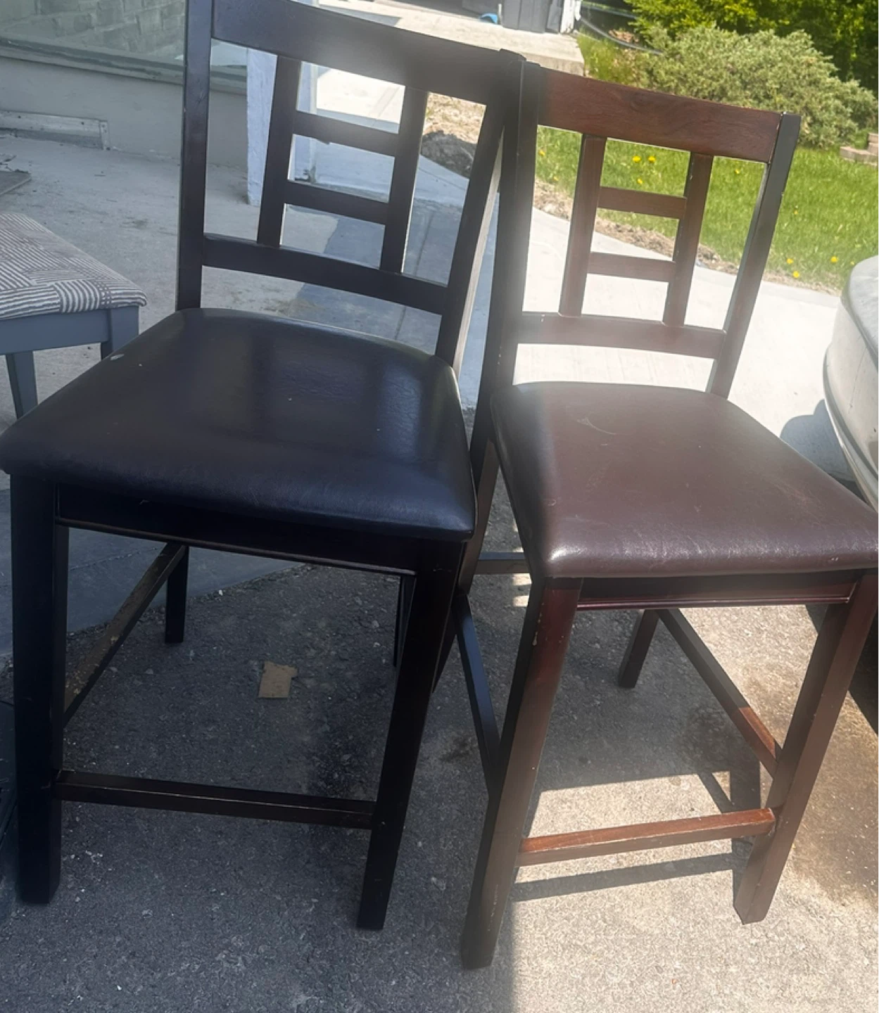 Set of 2 Counter Height Bar Stools