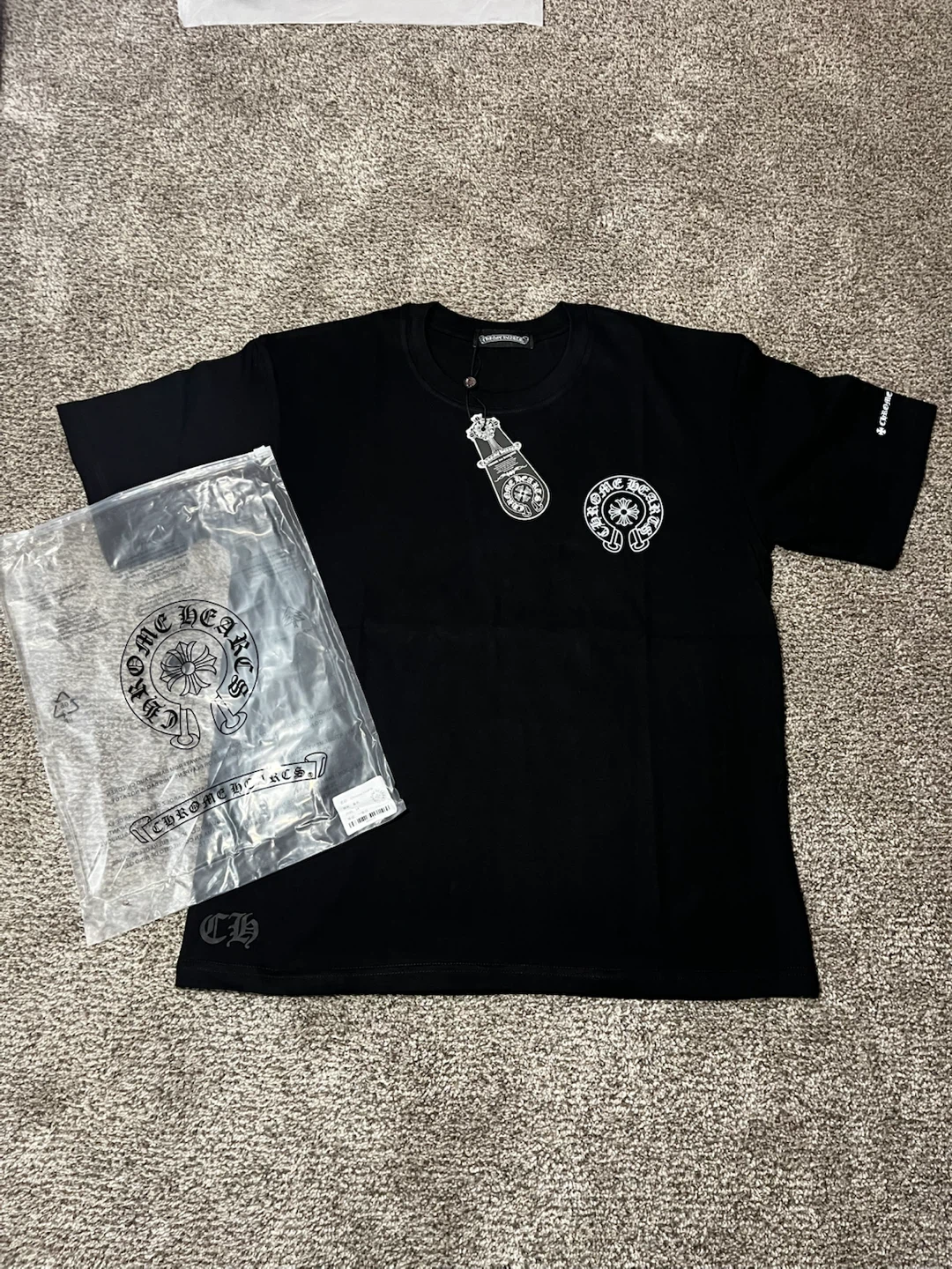Chrome Hearts Black T-Shirt
