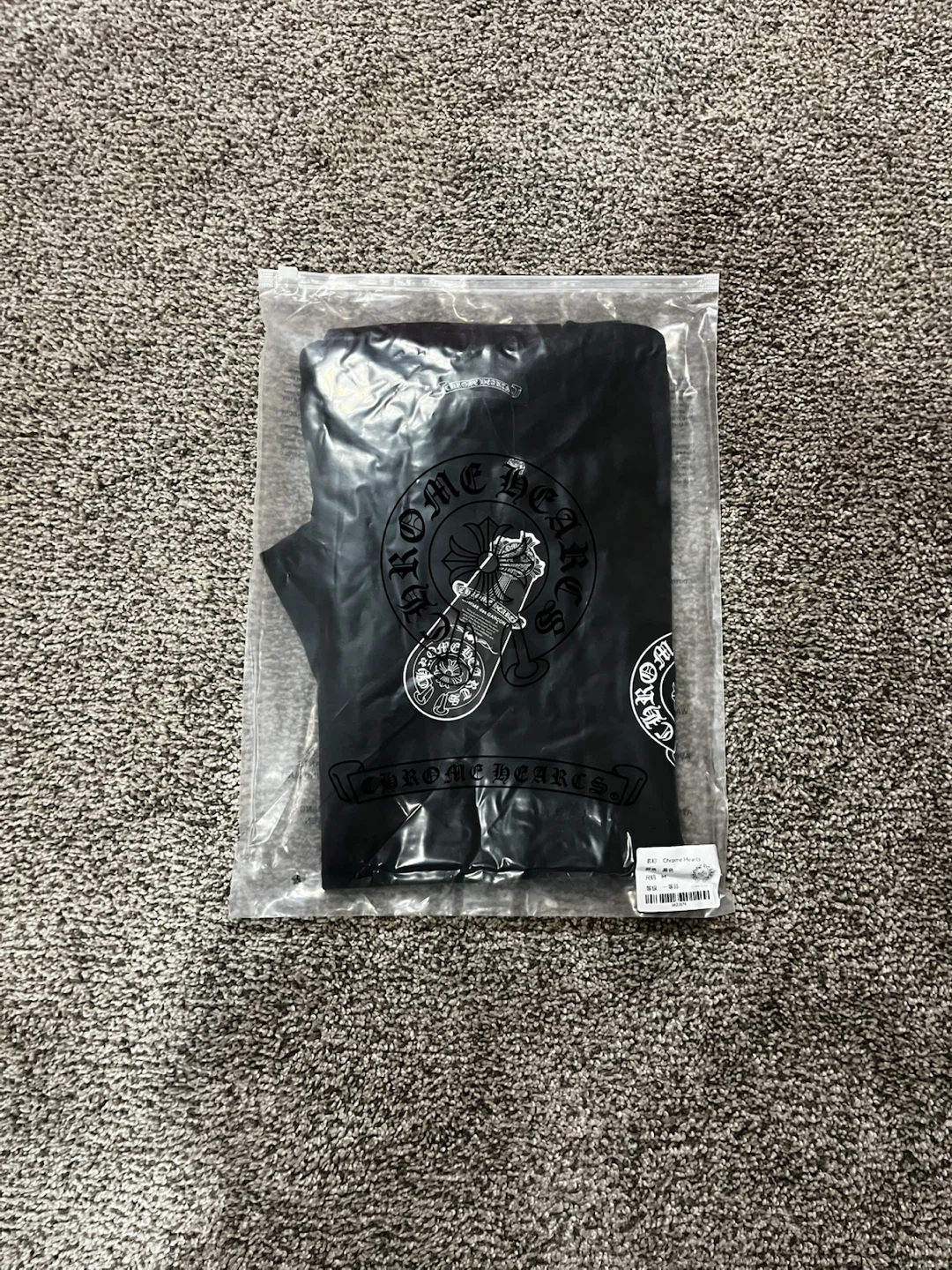Chrome Hearts Black T-Shirt - photo 4