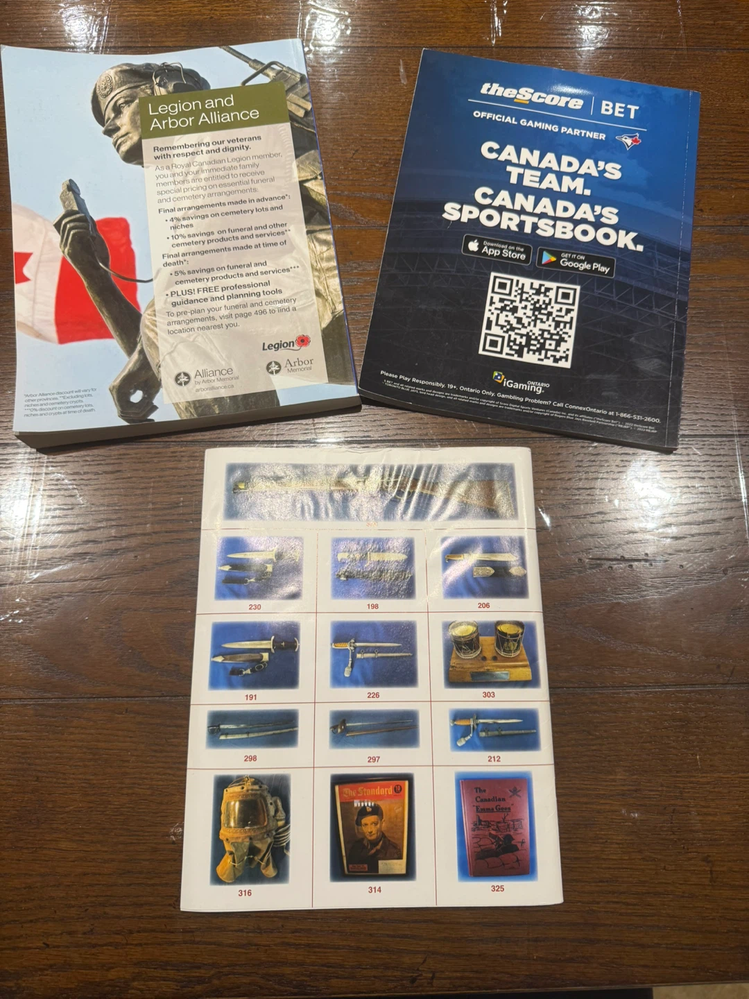 Military Service Recognition Books & Blue Jays Yearbook - photo 2
