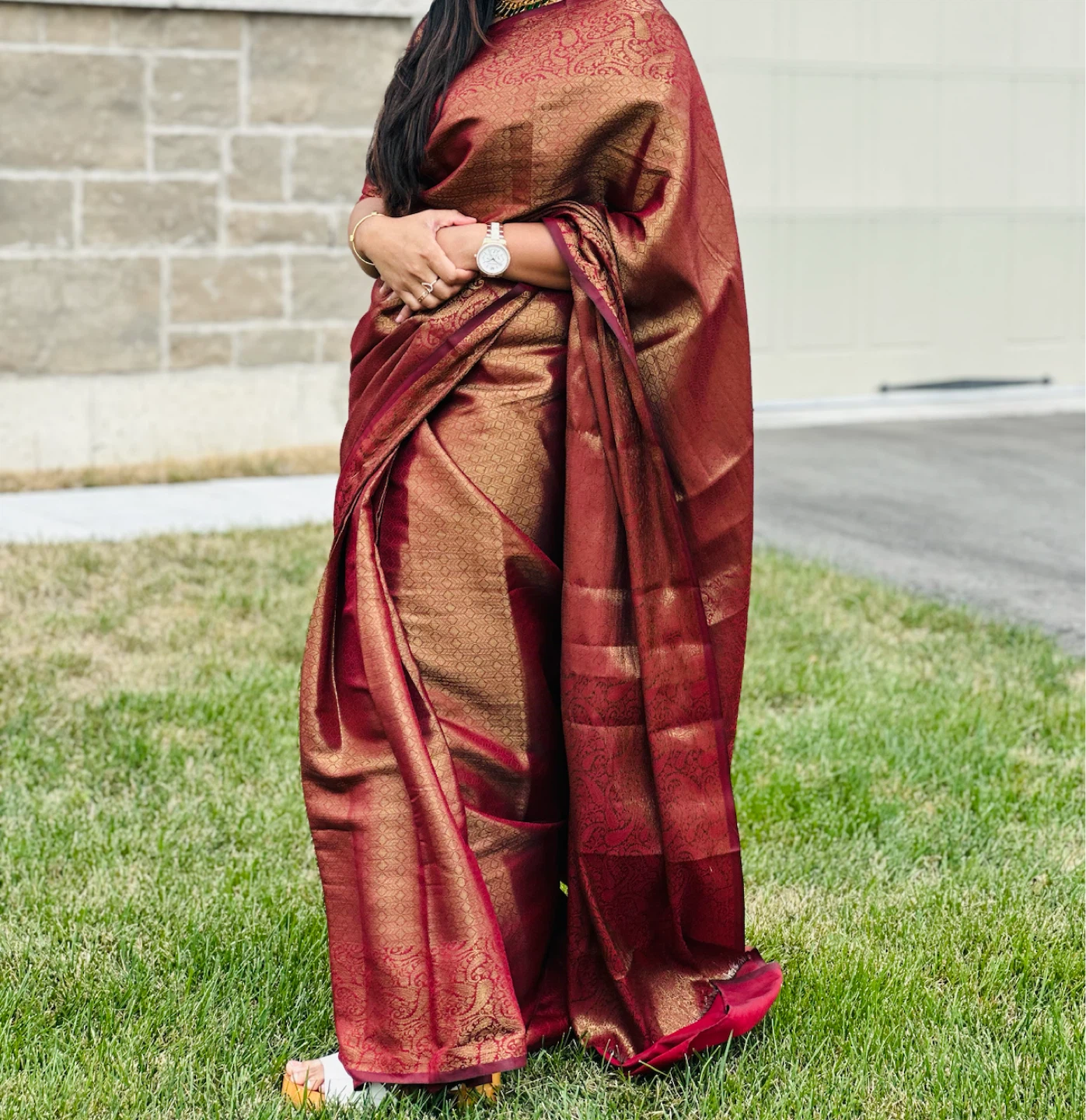 Women's Kanjeevaram Silk Saree - photo 2