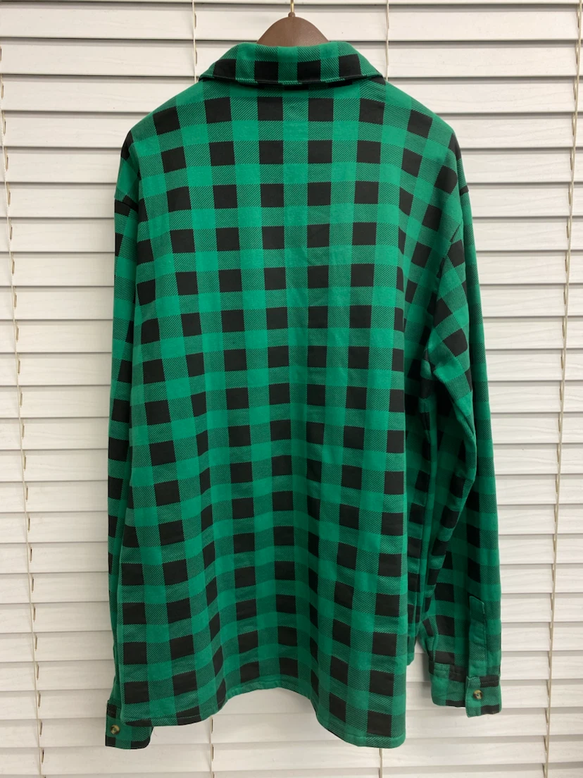 Bulletin Green Buffalo Plaid Flannel Shirt XXL - photo 5
