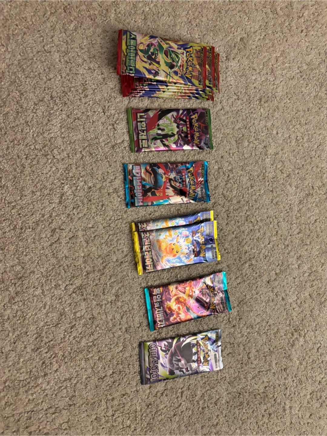 Pokemon Packs (KOREAN) UNOPENED