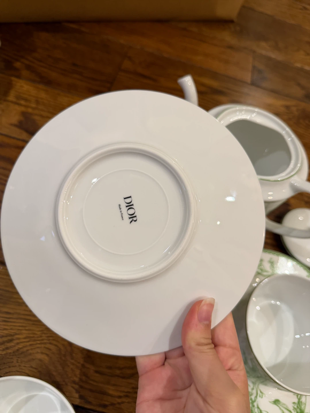 Dior Tea Set with Teapot and 2 Cups/Saucers - photo 5