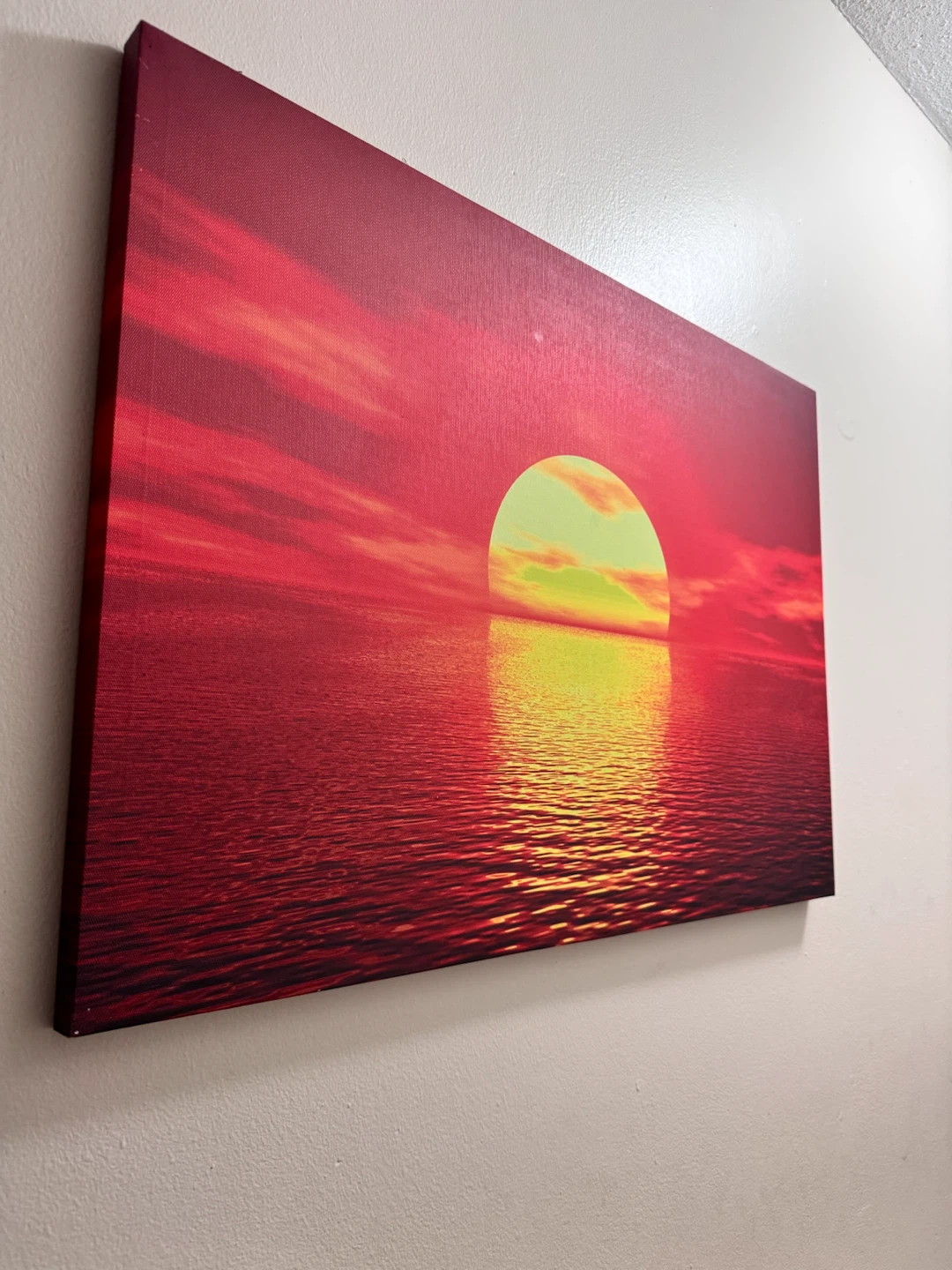Canvas Wall Art - Sunset Landscape
