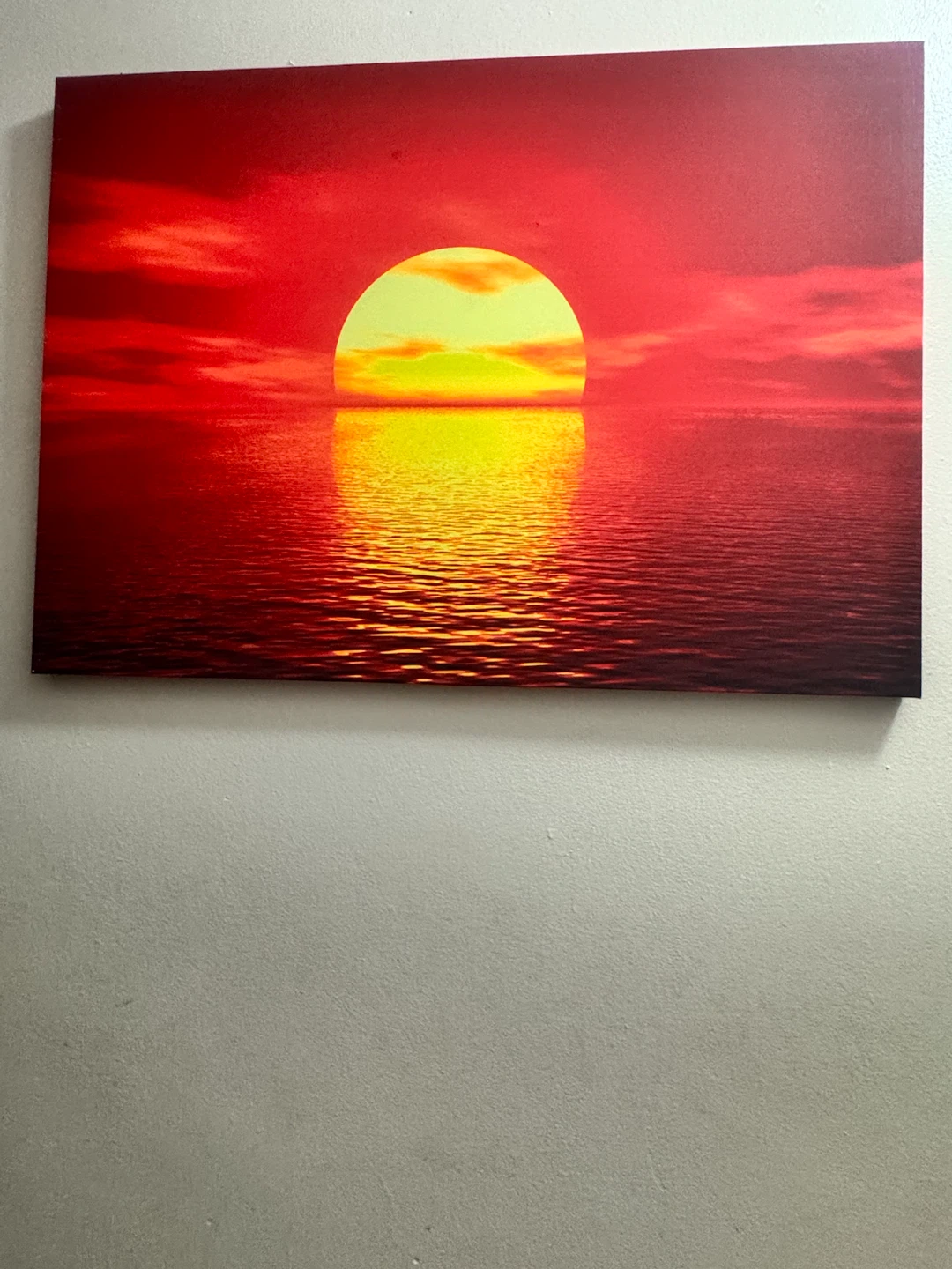 Canvas Wall Art - Sunset Landscape - photo 2