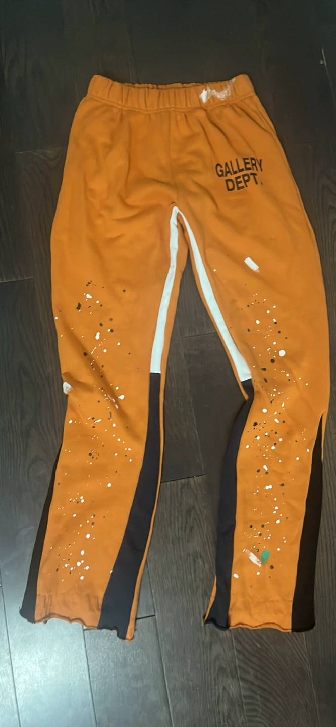 Gallery Dept. Orange Sweatpants