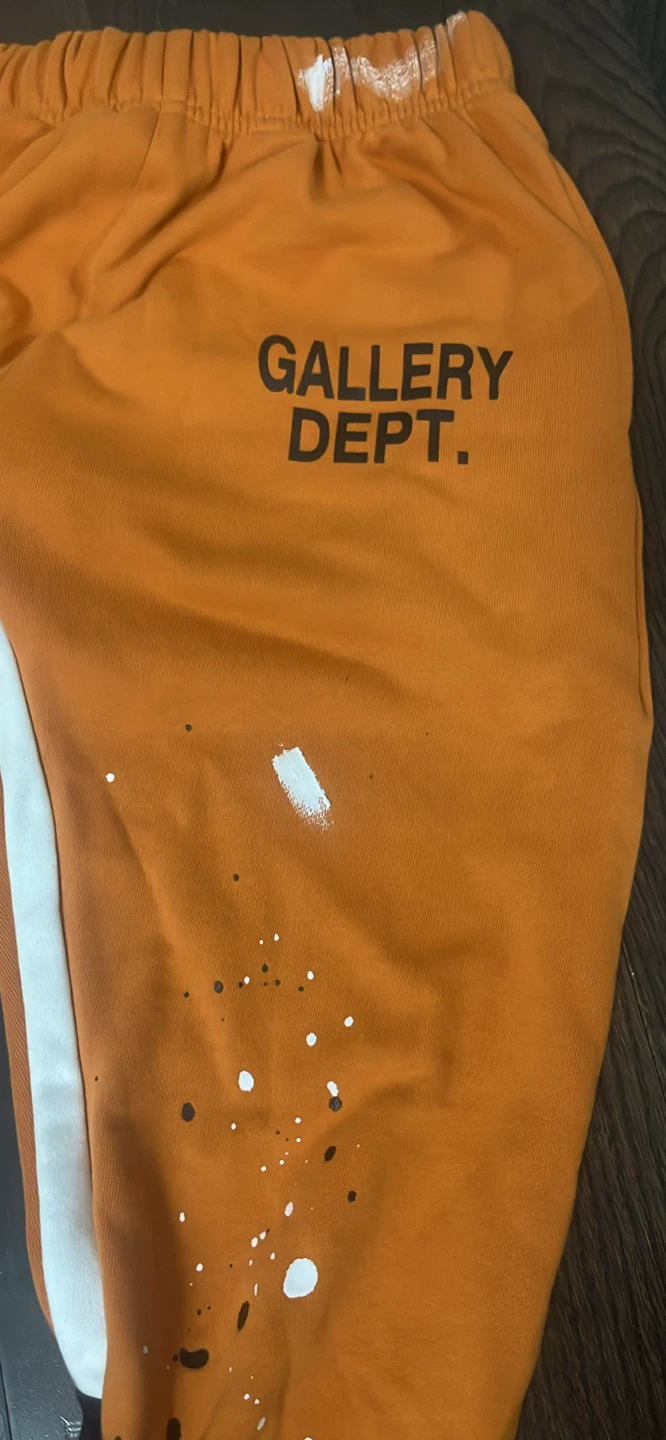 Gallery Dept. Orange Sweatpants - photo 2