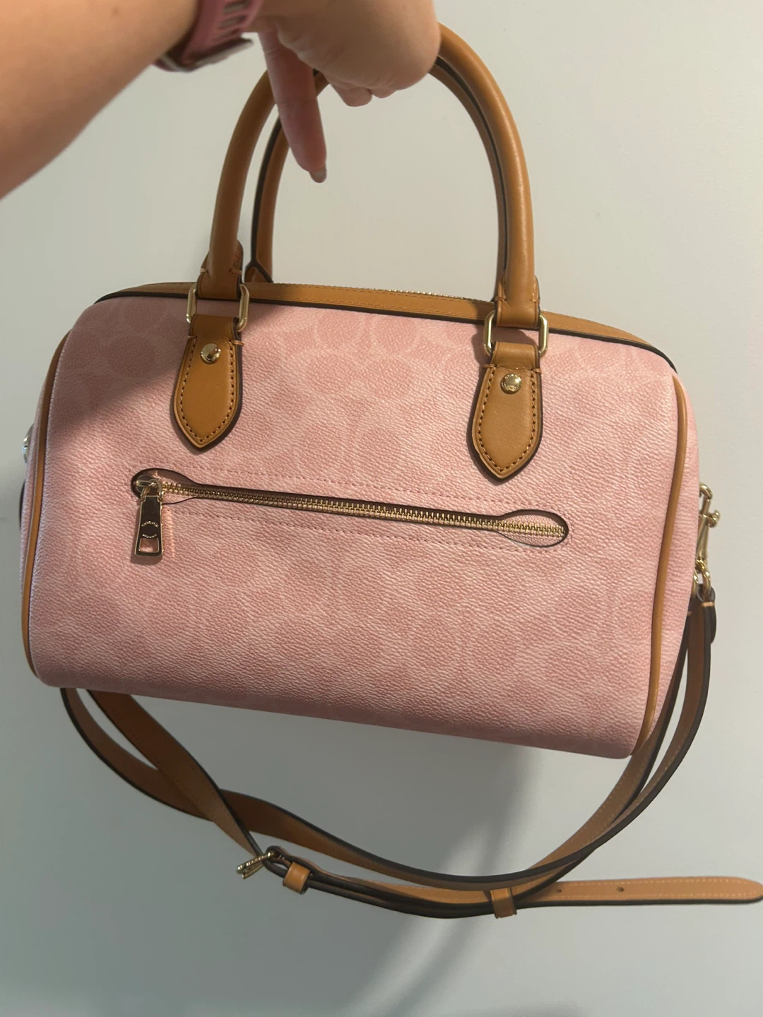Coach Powder Pink Medium Rowan - photo 3
