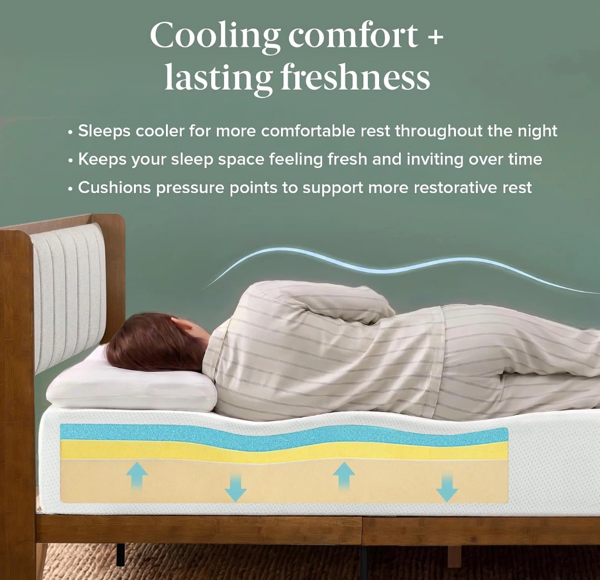 Zinus Queen Mattress + Bed Frame – $300 - photo 3