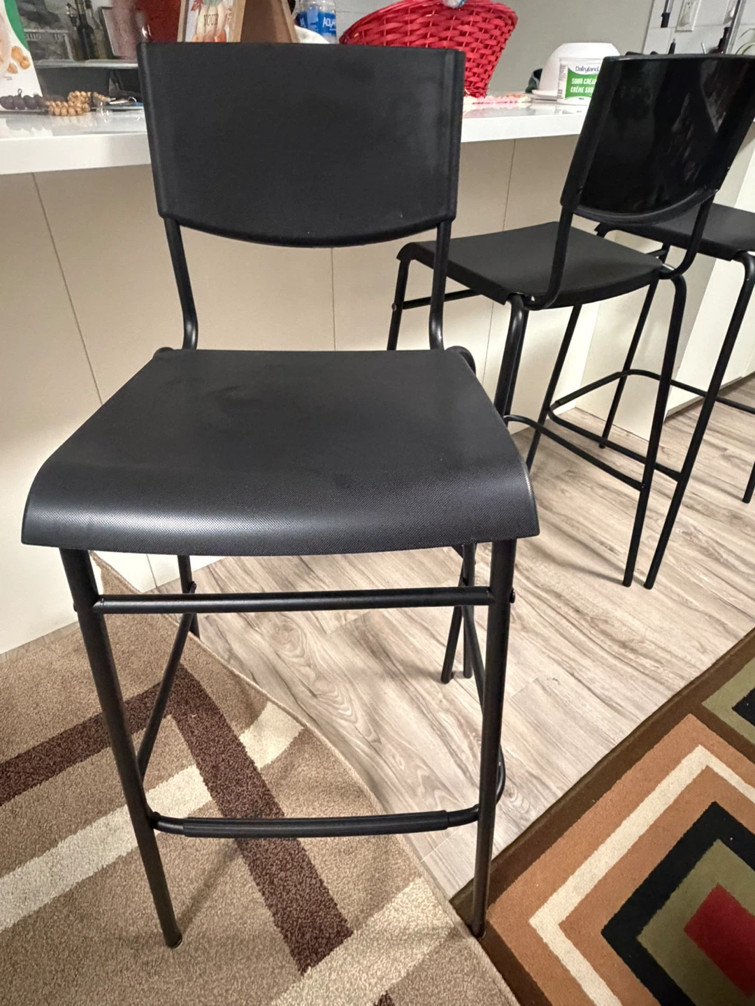 Set of 3 IKEA STIG Bar Stools - photo 3
