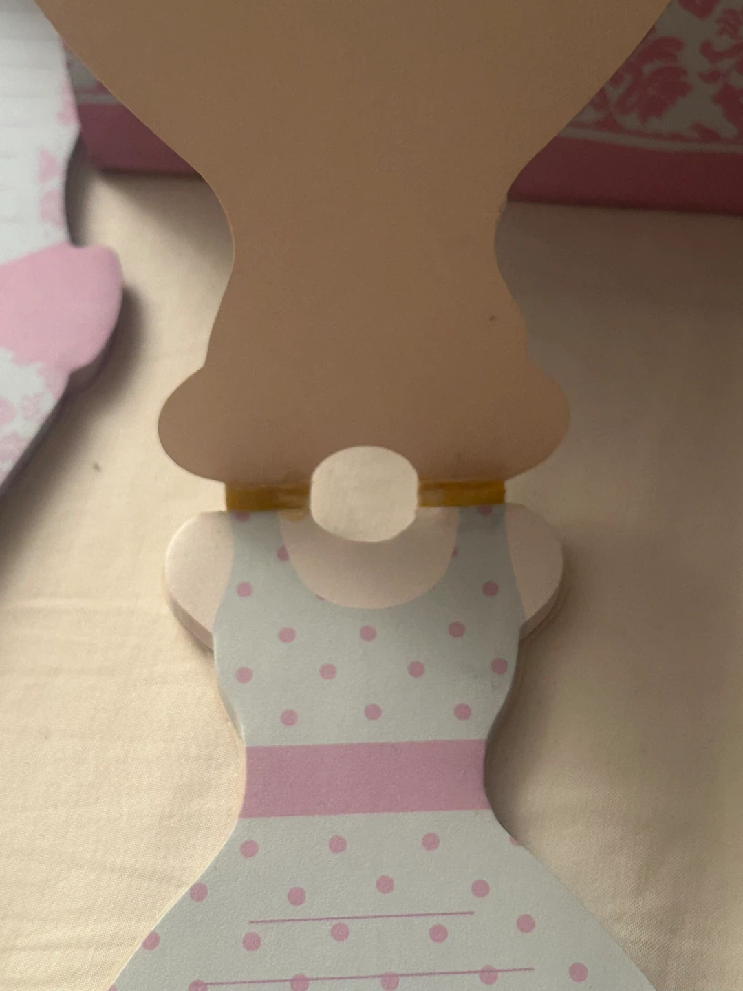 A set of decorative, die-cut paper pads: dress/shoe/handbag, - photo 3