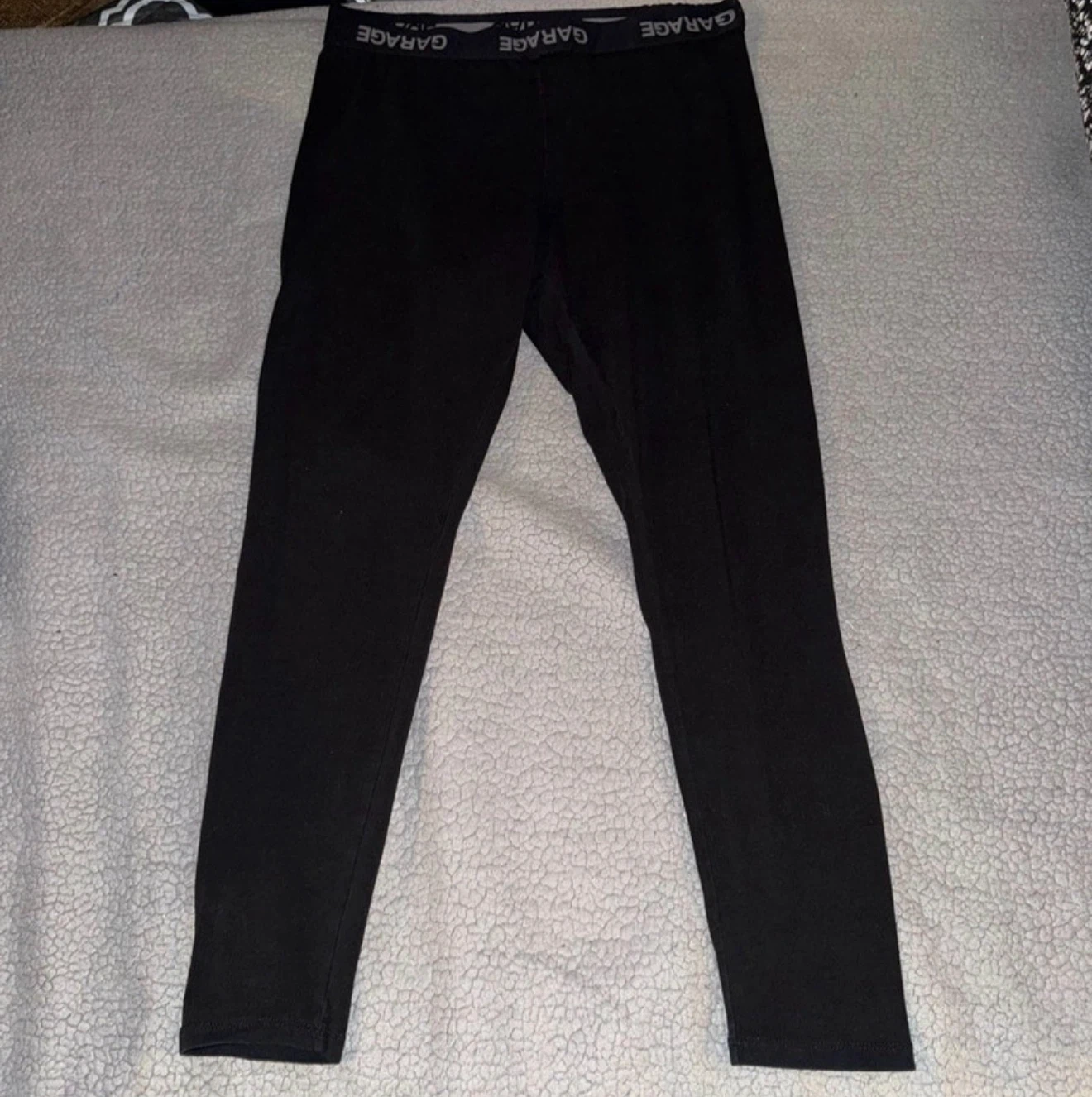 Black Garage Leggings