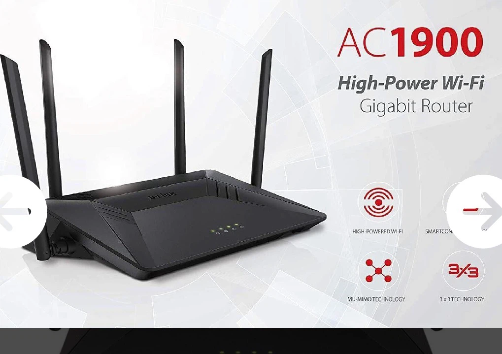 D-Link AC1900 High-Power Wi-Fi Gigabit Router - photo 3