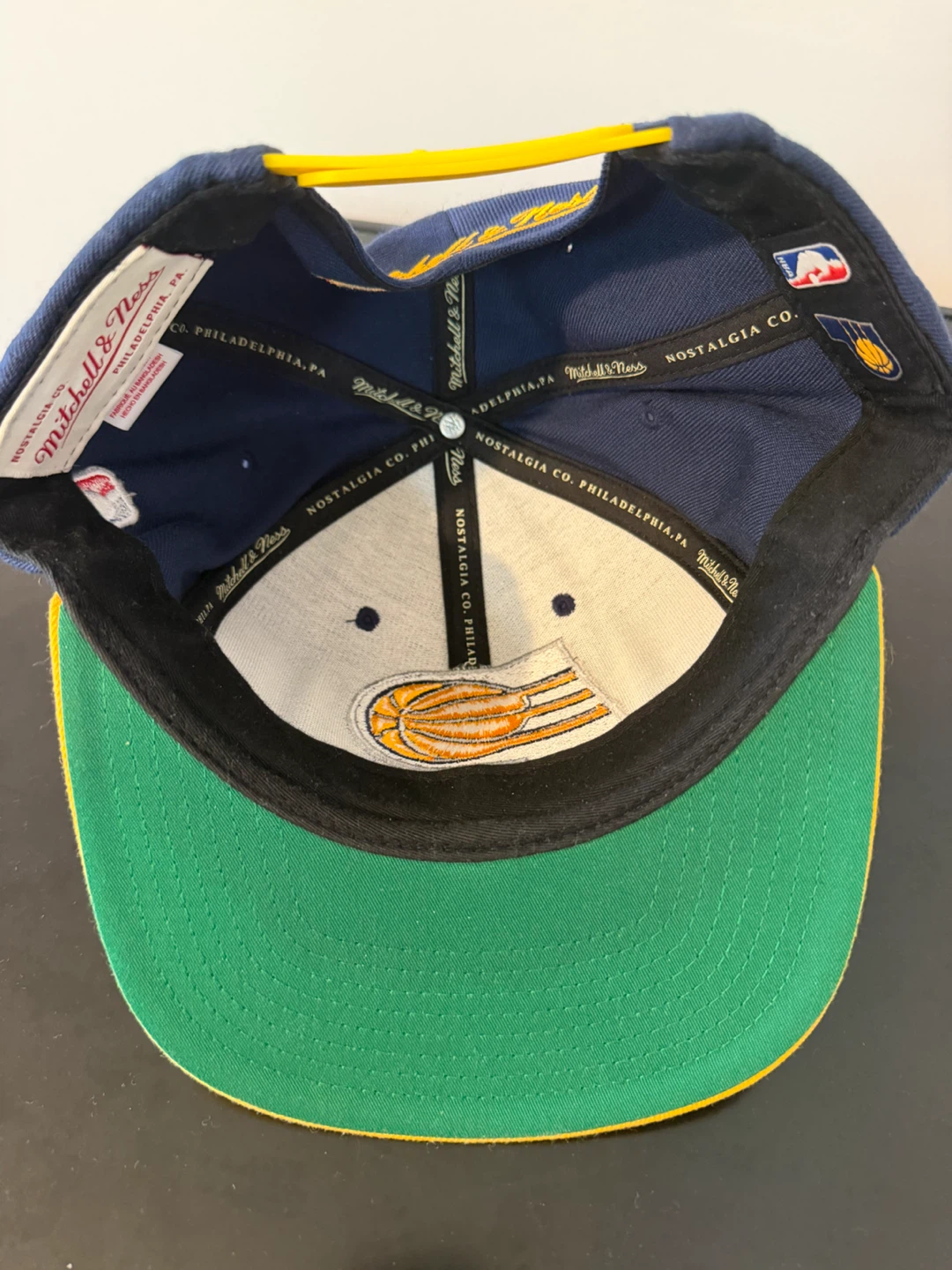 Mitchell & Ness Indiana Pacers Snapback Hat - photo 3