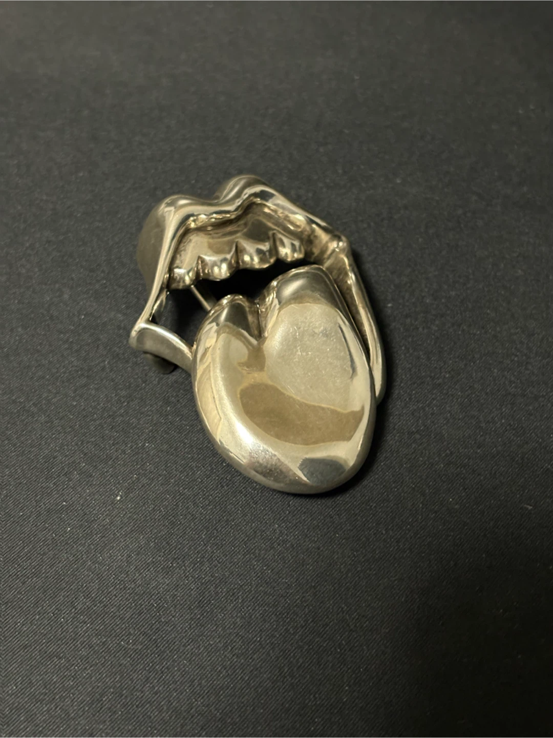 Rolling Stones belt buckle
